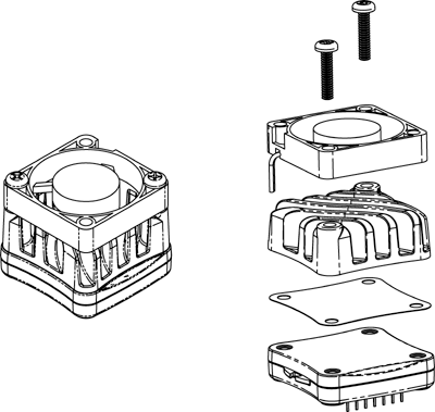 WEV301 Thermal Solution Kit