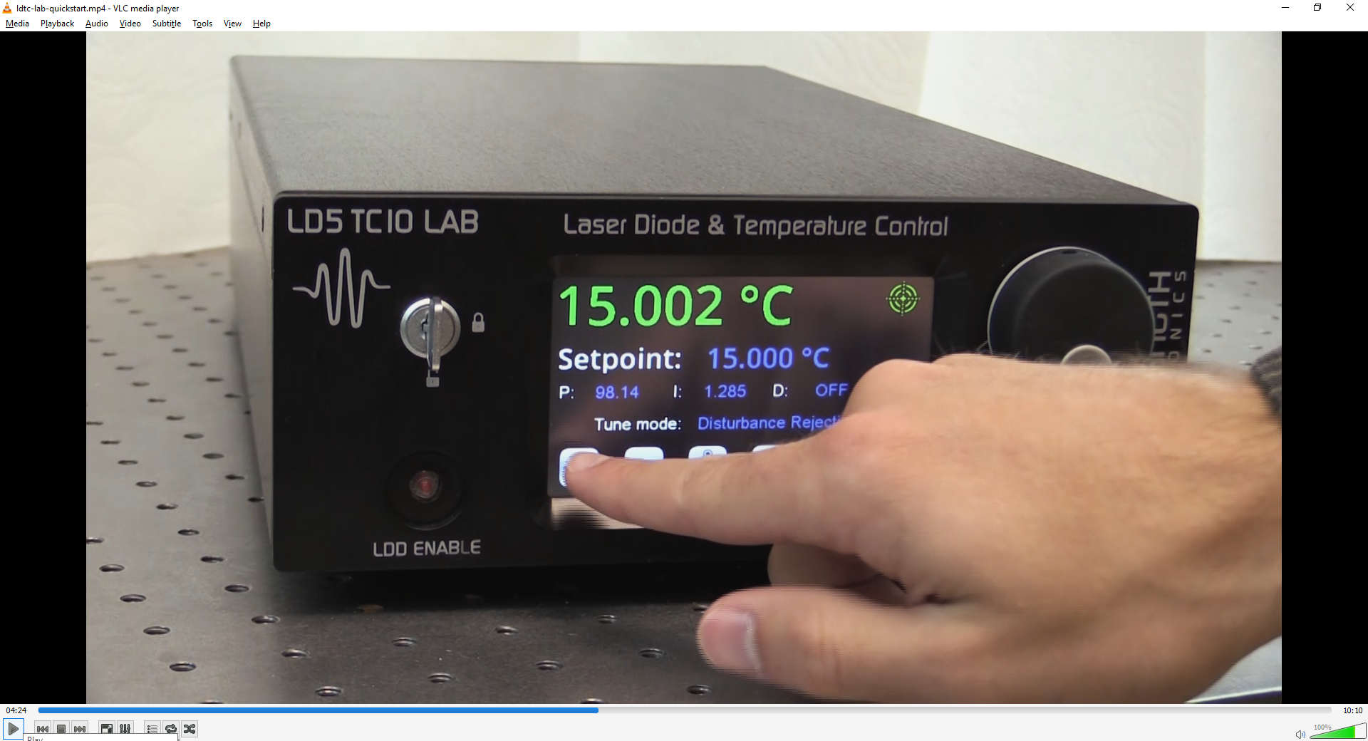 VIDEO: LDTC LAB Series Instrument Quick Start – Wavelength Electronics