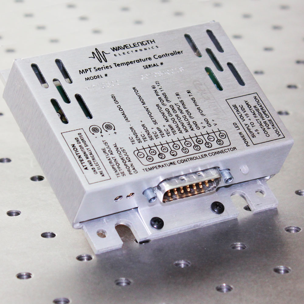 MPT2500 2.5 A Temperature Controller – Wavelength Electronics