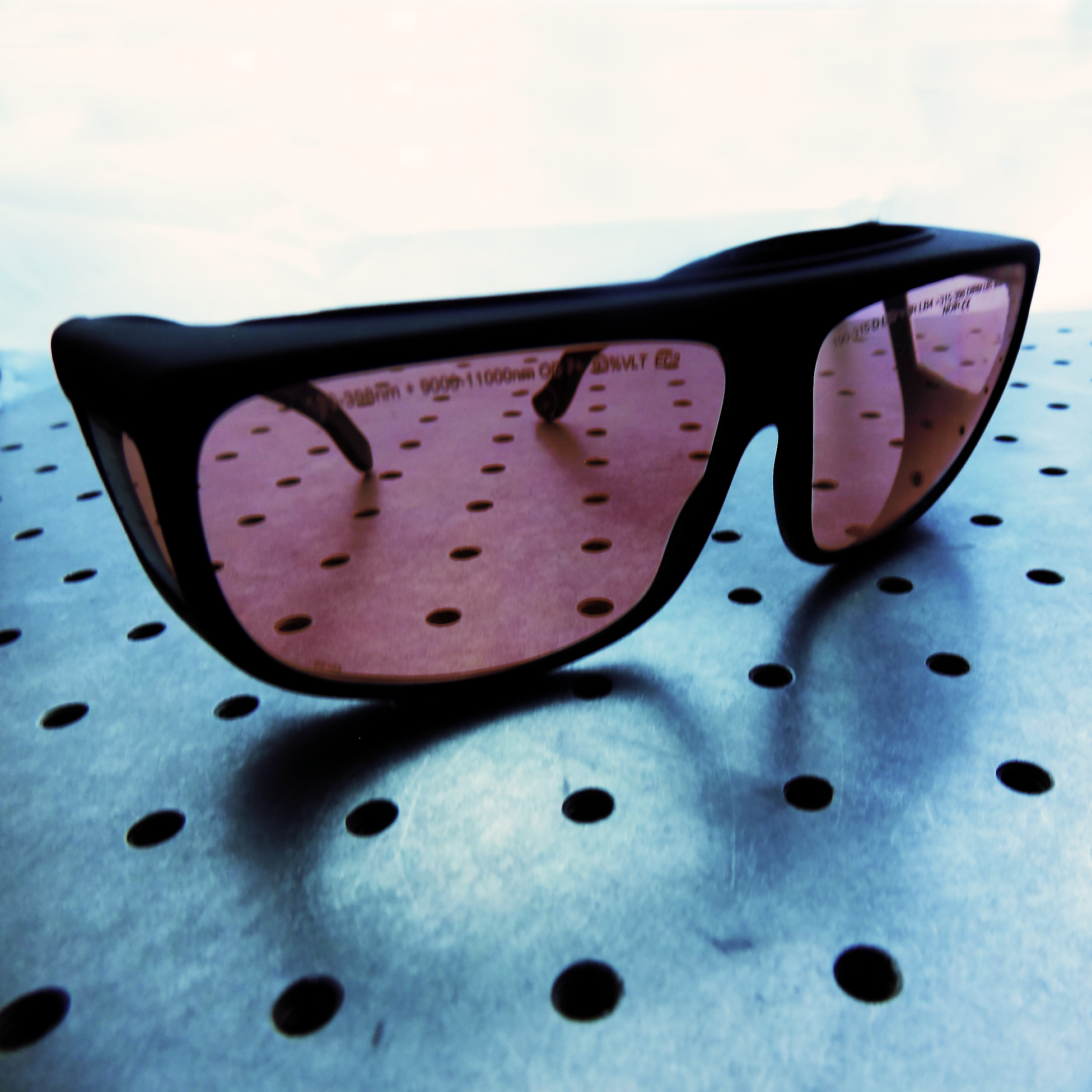 DBD Filter Over Frame Laser Safety Eyewear Over Frame DBD Filter Safety Eyewear
