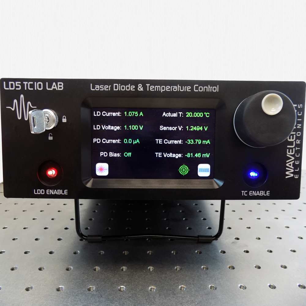 LD5TC10 LAB Series Combination Laser Diode & Temperature Control Instrument - Image 2
