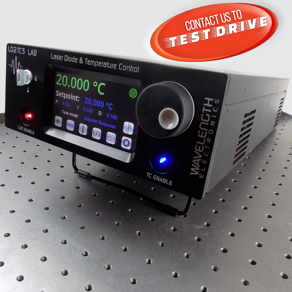 LD2TC5 LAB Series Combination Laser Diode & Temperature Control Instrument