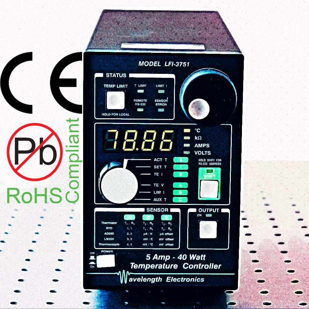 LFI3751 Temperature Controller is CE Compliant
