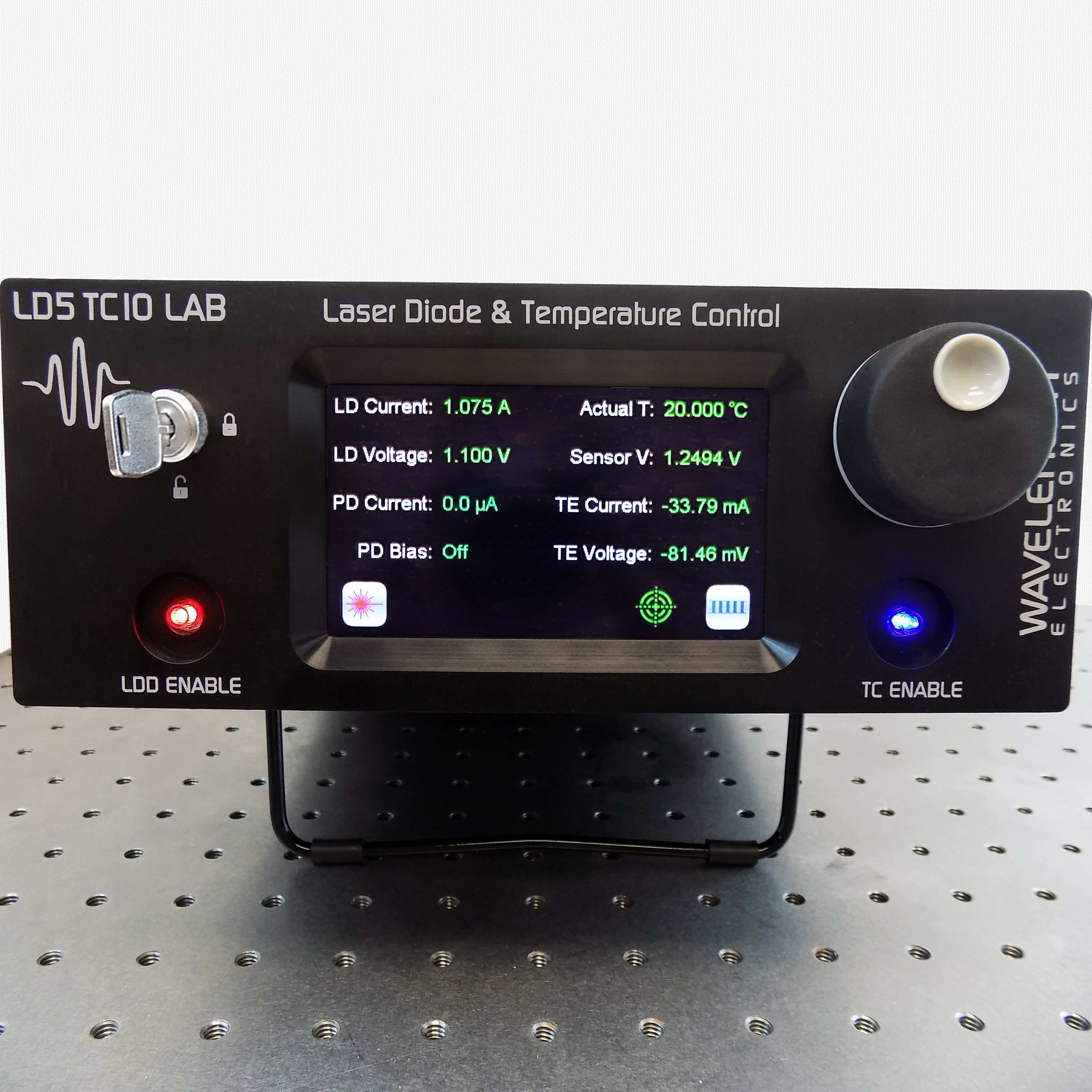 LD5TC10 LAB Series Combination Laser Diode & Temperature Control Instrument - Image 2