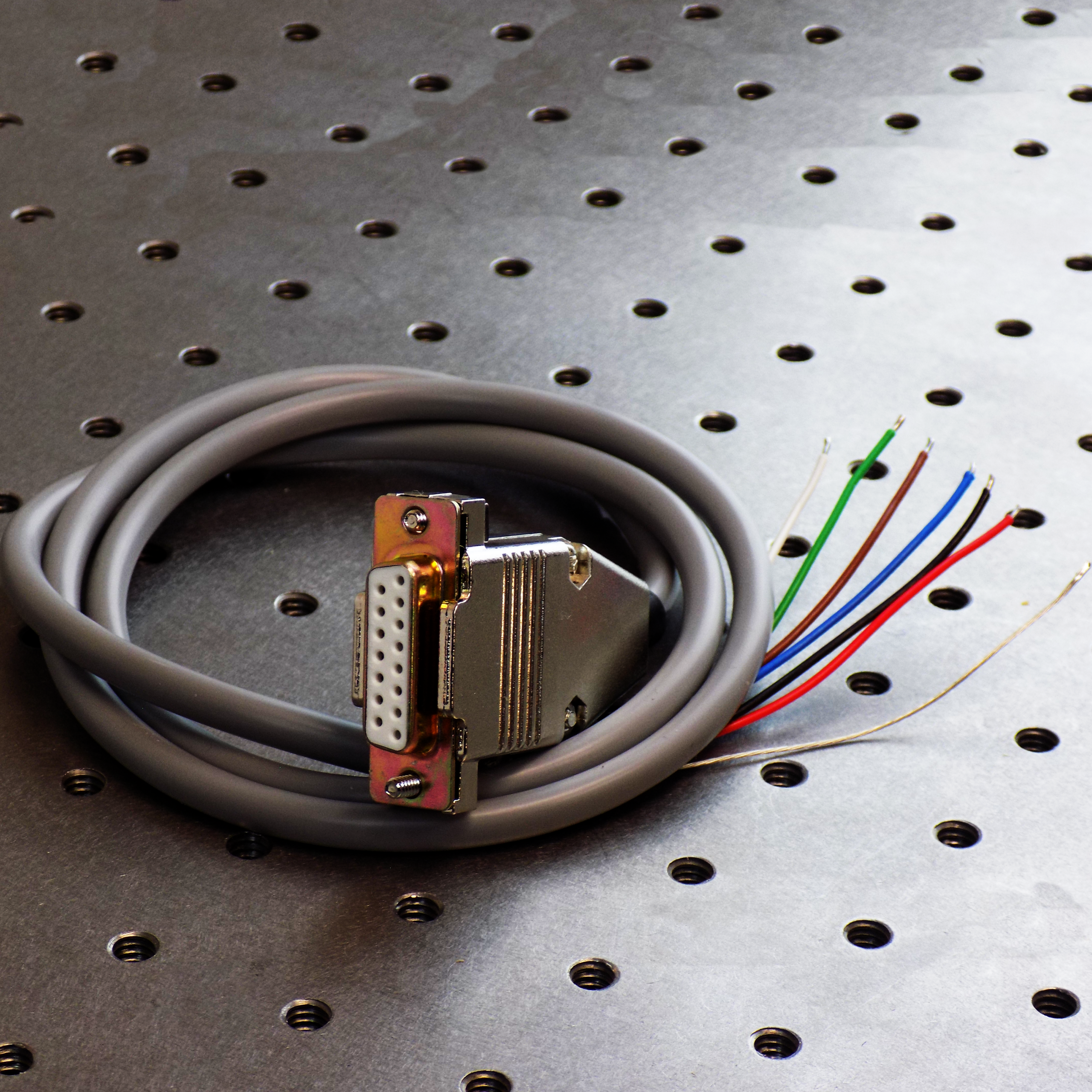 WCB409 Laser Diode Type C Cable Assembly for the LDTC LAB Series