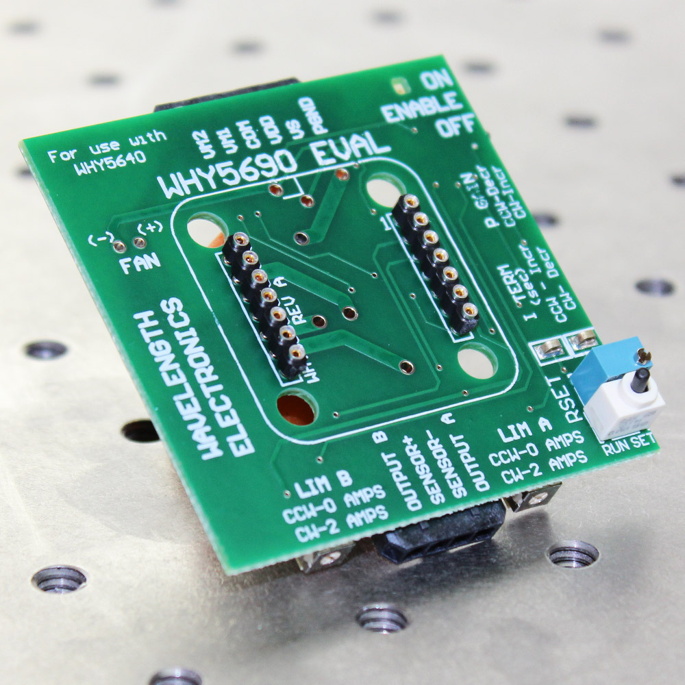 Evaluation PCB for WHY56ND Temperature Controller